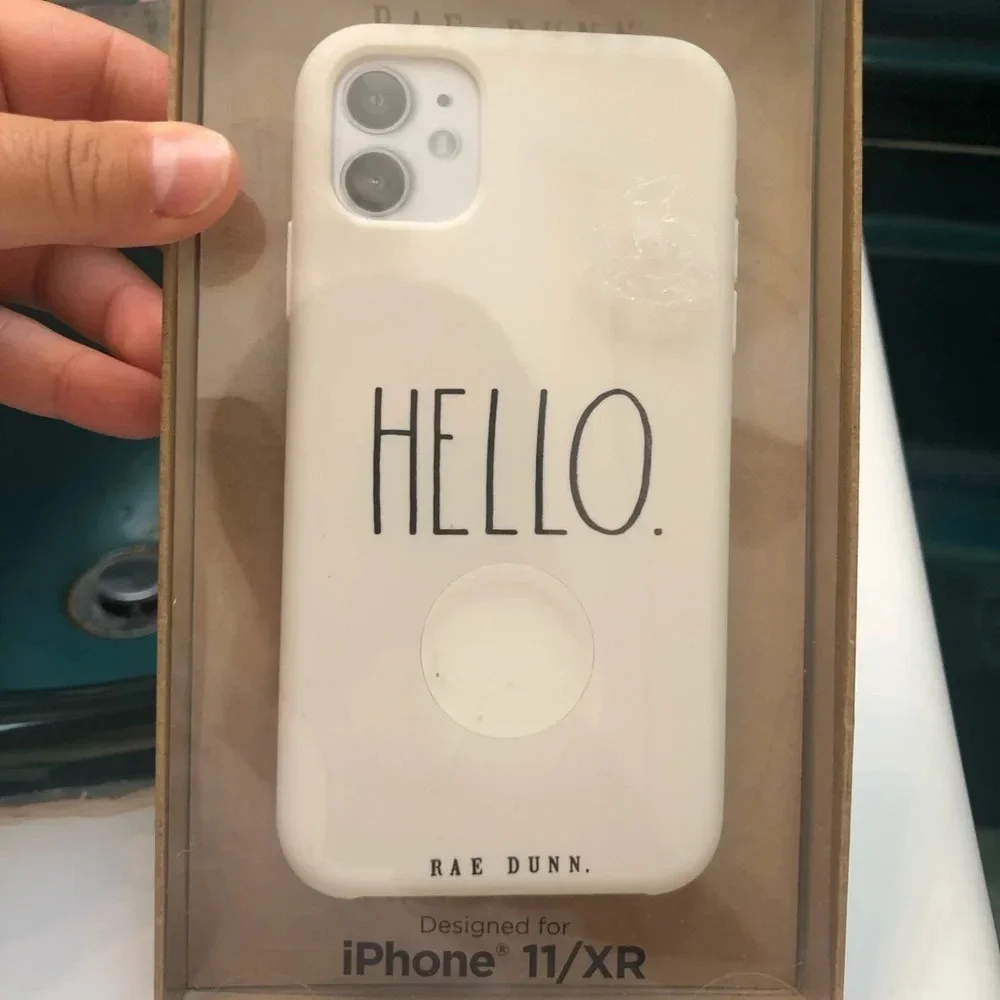 NIB RAE DUNN IPHONE CASE